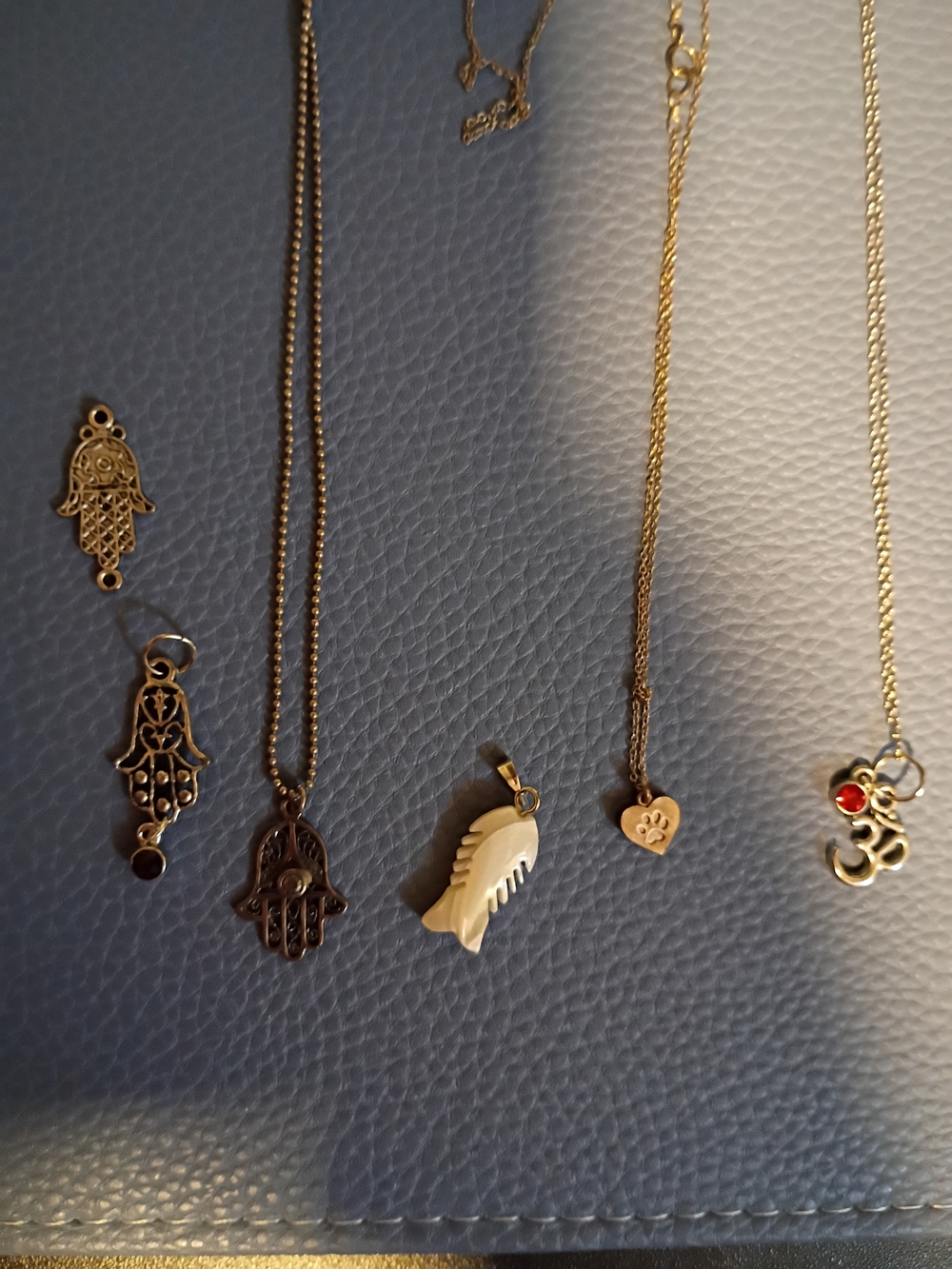 3 Necklaces, 3 Charms